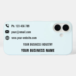 Promotional Design Your Business Card iPhone Case
