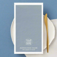 Promotional Dusty Blue Business Logo Branded
