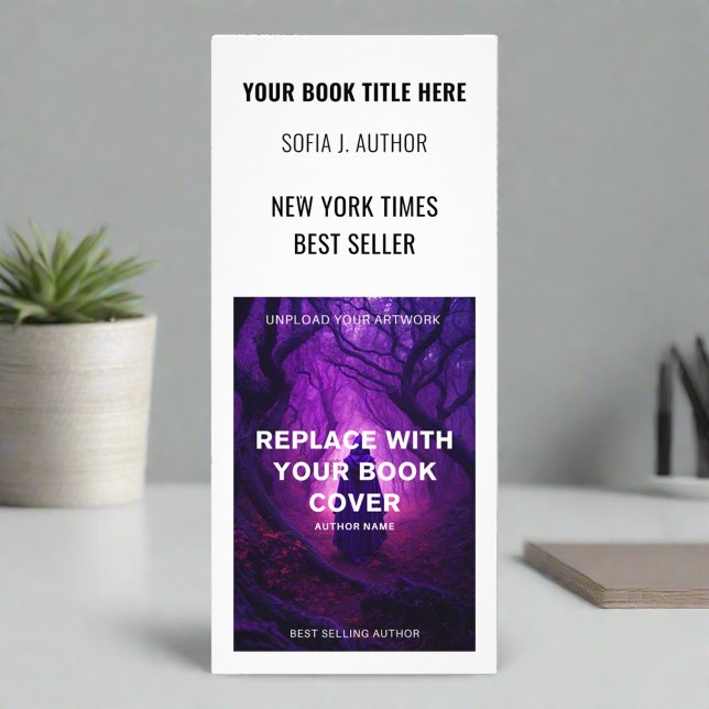 Promotional Event Writer Author Book Launch  Rack Card (Creator Uploaded)