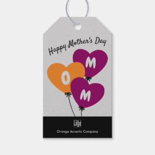 Promotional Happy Mother's Day Social Connect Gift Tags