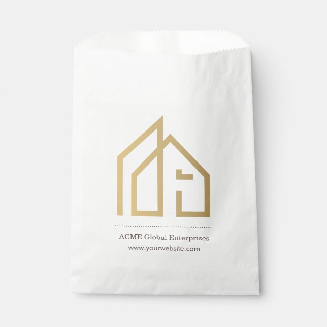 Promotional Item Modern Real Estate Favour Bag (Front)