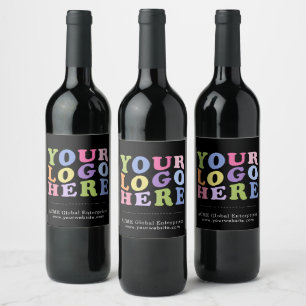 Promotional Items No Minimum Add Your Logo  Button Wine Label