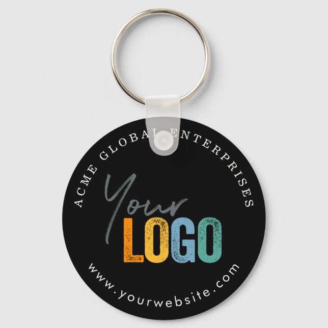 Promotional Items No Minimum Add Your Logo Keychai Keychain (Front)