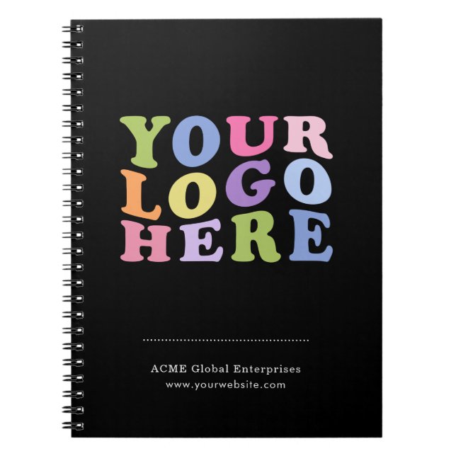 Promotional Items No Minimum, Add Your Logo Notebo Notebook (Front)