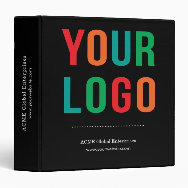 Promotional Items No Minimum, Logo Binder (Front/Spine)