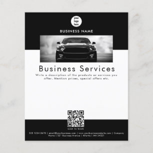 Promotional Leaflet Auto Detailing Car Cleaning Flyer