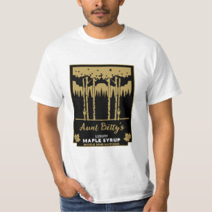 Promotional Maple Syrup Farmers Market T-Shirt