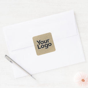 Promotional Marketing Logo Small Business Owner Square Sticker