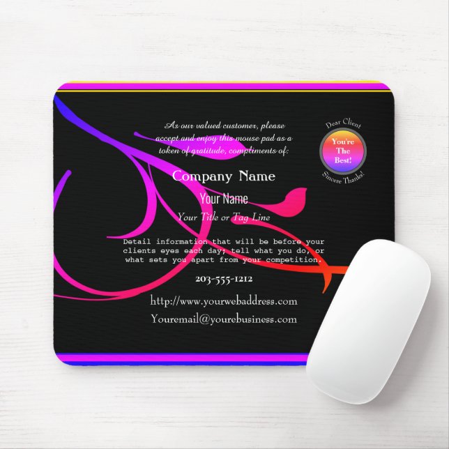Promotional Mouse Pad - HAMbyWG (With Mouse)