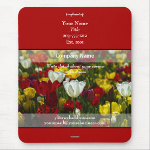 Promotional Mousepad Flowers Image - HAMbyWG