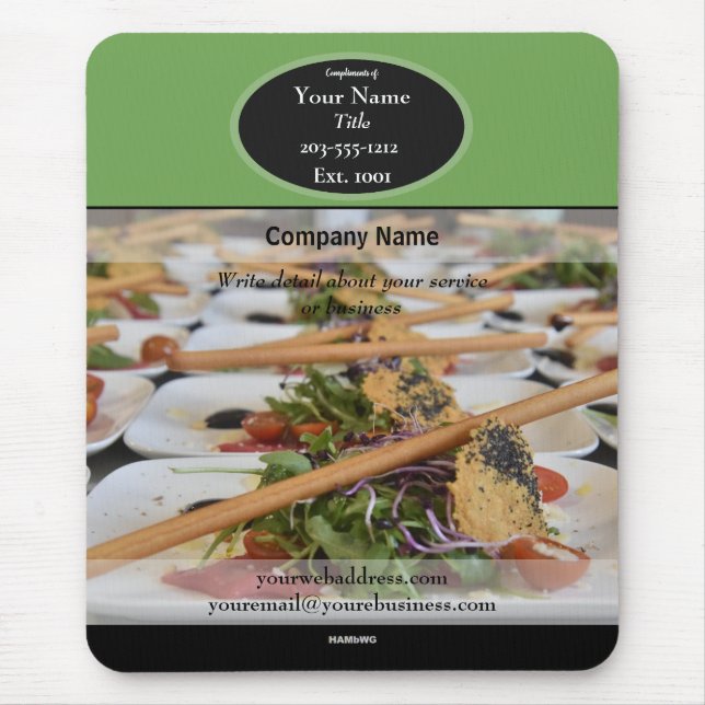 Promotional Mousepad Multi-colour HAMByWG (Front)