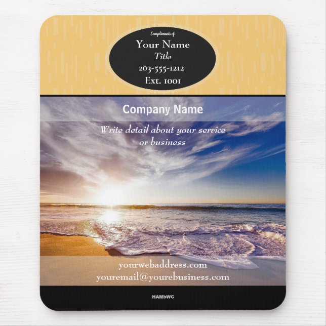 Promotional Mousepad Shore - HAMbyWG (Front)