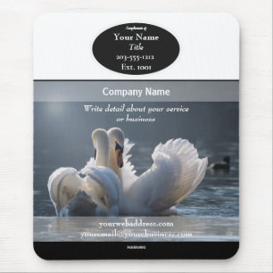 Promotional Mousepad Swans HAMbyWG Mouse Pad
