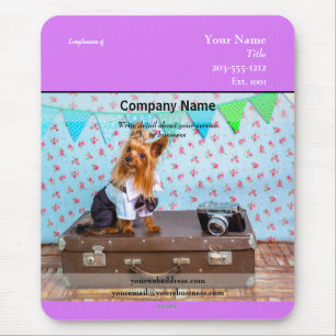 Promotional Mousepad with tiny dog HAMbyWG