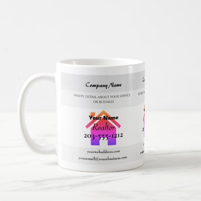 Promotional Mug for Realtors  - HAMbyWG (Left)