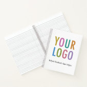 Promotional Notebook Company Logo No Minimum Bulk (Inside)
