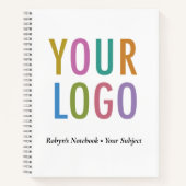 Promotional Notebook Company Logo No Minimum Bulk (Front)