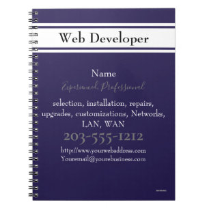 Promotional Notebook you customize - HAMbyWG