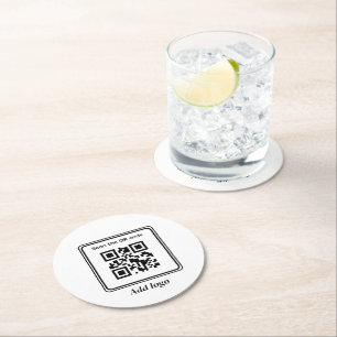 Promotional product, marketing, advertising custom round paper coaster