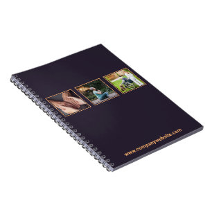 Promotional Purple & Orange Nurse Aged Care  Notebook