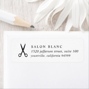 Promotional Salon Business Return Address 