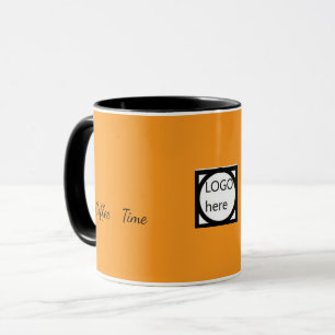 Promotional Two Colour Coffee, Brown Mug