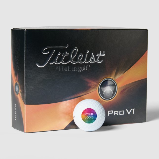 Promotional Upload Your Logo Titleist 2023 Pro V1 Golf Balls (Packaging)