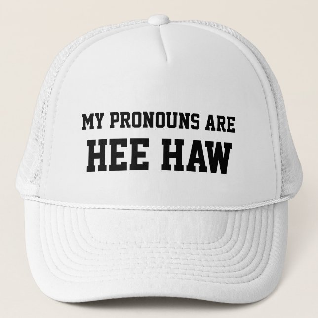 Promouns Trucker Hat (Front)