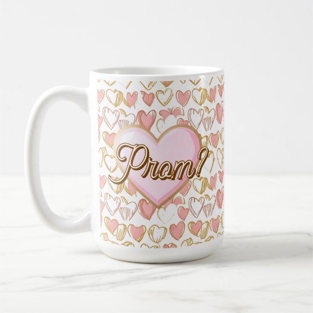 Promposal | Asking a Girl to Prom Coffee Mug (Left)