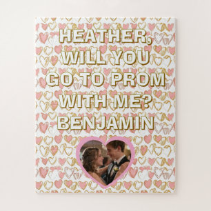 Promposal   Go to Prom with Me Question Photo Jigsaw Puzzle