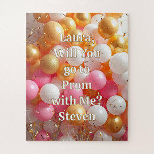 Promposal   Go to Prom with Me Yes or No? Jigsaw Puzzle