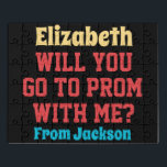 Promposal Idea - Ask To Prom Jigsaw Puzzle<br><div class="desc">Have fun creating your own promposal jigsaw puzzle for your potential prom date. Puzzle can be used to Ask To Prom or Ask For Marriage.</div>