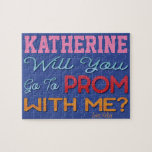 Promposal Idea Puzzle<br><div class="desc">Looking for a creative way to ask someone to the prom? Why not create them a custom promposal puzzle. Add the name of the person that you are asking to prom. Sign your name at the bottom. Will You Go To Prom With Me? puzzle is a fun way to create...</div>