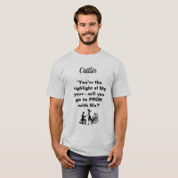 Promposal will you go to PROM with Me? T-Shirt