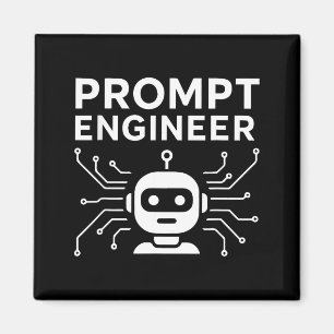 Prompt Engineer Apparel Funny Ai Tech Humor Gift Magnet
