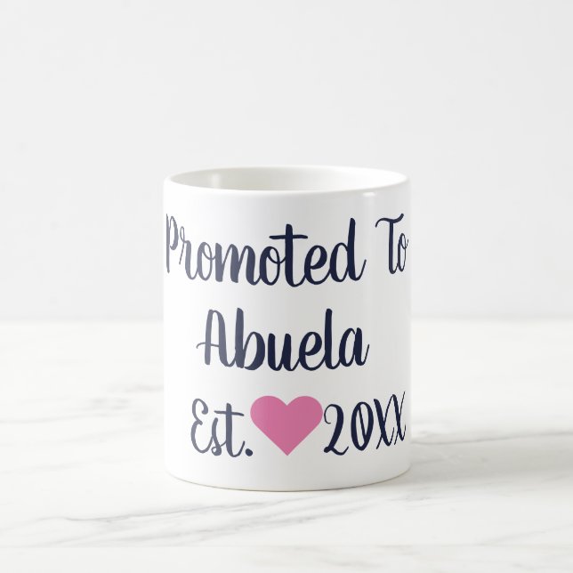 Promu À Abuela Navy & Pink Mug (Centre)