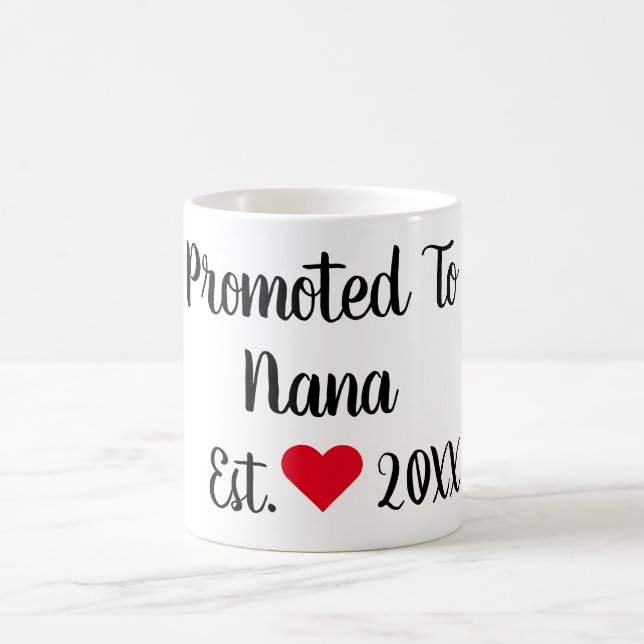 Promu À Nana Black & Red Mug (Centre)