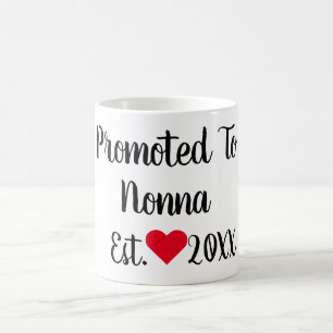 Promu À Nonna Black & Red Mug