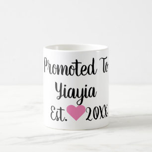 Promu À Yiayia Mug Noir & Rose