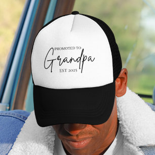 Promu au grand-père Casquette EST   Nouveau cadeau