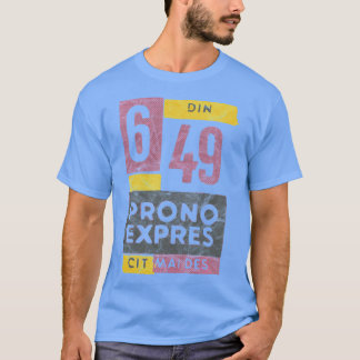 Prono Expres Romanian Matchbox Text Typography Gra T-Shirt