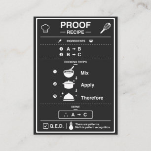 PROOF BUSINESS CARD