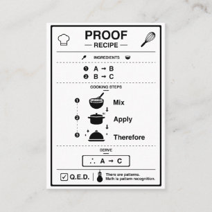 PROOF BUSINESS CARD