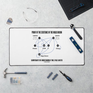 Proof Of The Existence Of The Higgs Boson Time Desk Mat