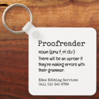 PROOFREADER Fun There They're Their Grammar Gift