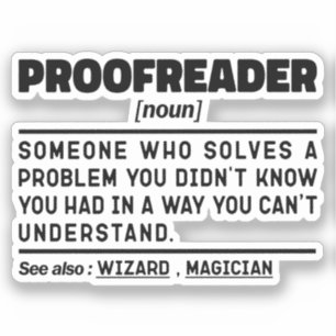 Proofreader Noun Funny Grammar Examiner Geek