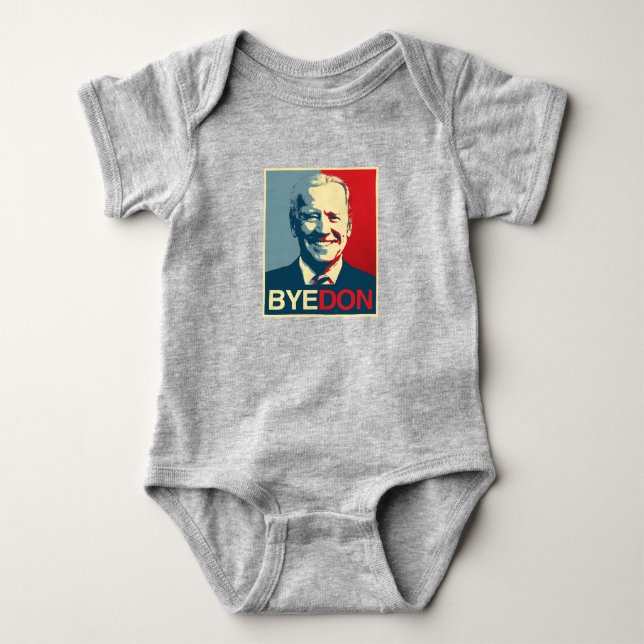 Propaganda Poster - BYE DON Baby Bodysuit (Front)