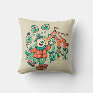 Propagation Circus Show Throw Pillow