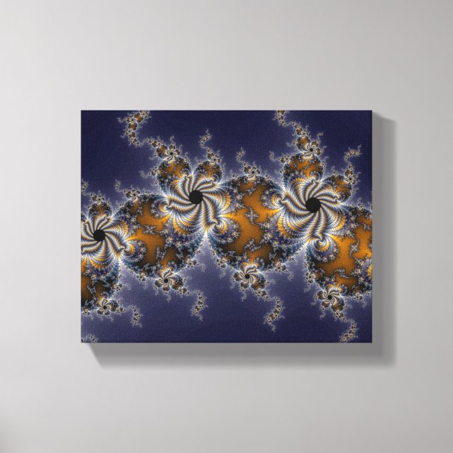 Propelleflora - Swirl Fractal Canvas Print (Front)