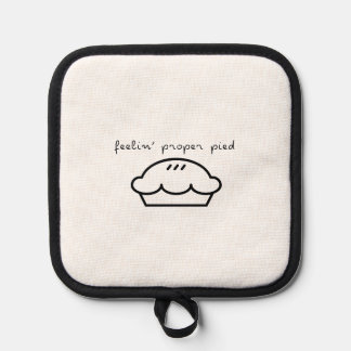 Proper Pied Pot Holder